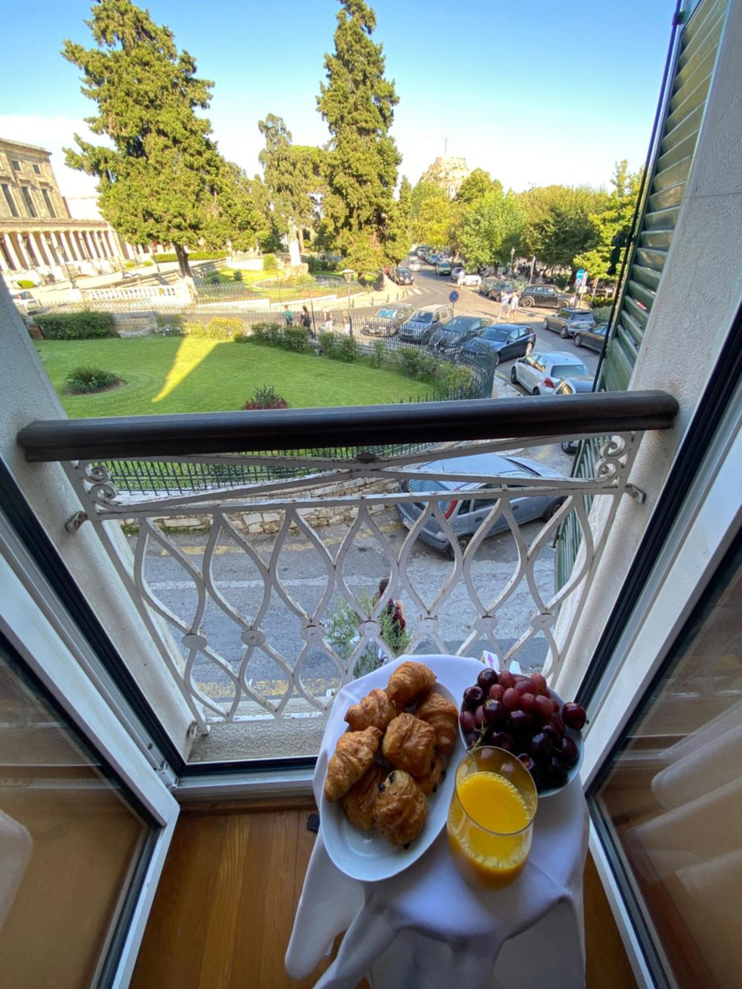Palazzo Luxury Suite - View To Liston Square & Old Fortress Of Corfu Old Town Extérieur photo