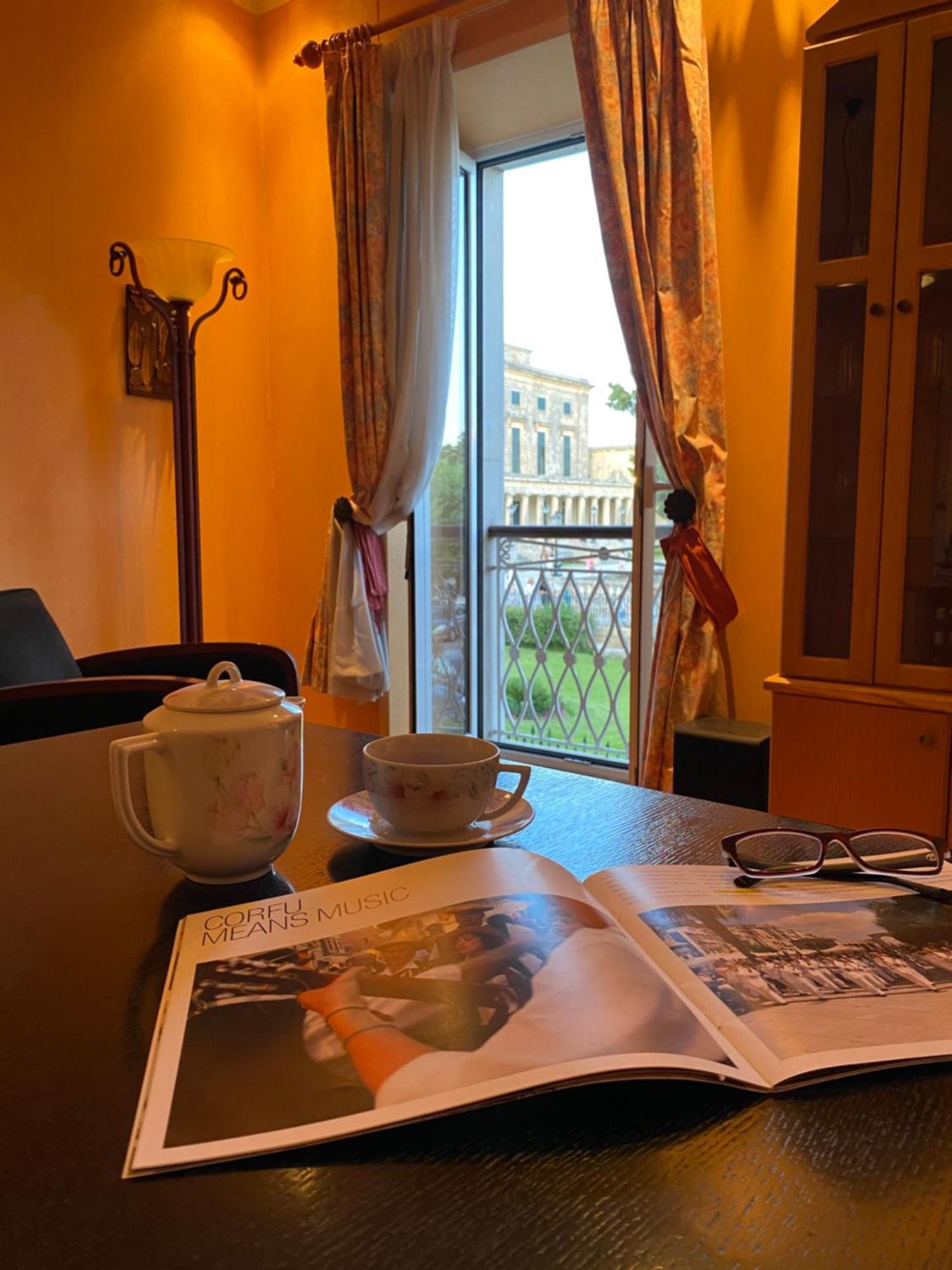 Palazzo Luxury Suite - View To Liston Square & Old Fortress Of Corfu Old Town Extérieur photo